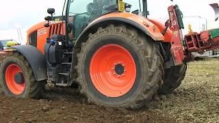 2017 Kubota M7151 Premium KVT 6.1 Litre 4-Cyl Diesel Tractor With Kverneland Plough