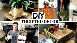 THRIFTED DIY HOME DECOR | CHARITY SHOP UPCYCLE CHALLENGE INSPIRED BY HERMIONE CHANTAL!