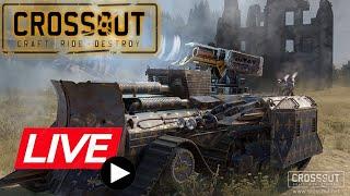 Crossout clanwars | trying out new builds!