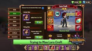 Buffing Up Lara Croft! — Hero Wars: Dominion Era