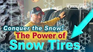 Conquer the Snow: The Power of Snow Tires ️