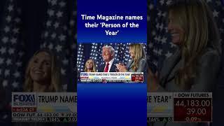 Trump named Time’s ‘Person of the Year’-again #shorts