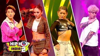 Aakash Thapa और Vartika के साथ आये  Challengers! | Hip Hop India S2 | Remo D'Souza | Malaika Arora