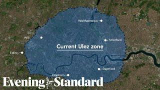 Where does the new Ulez boundaries affect?