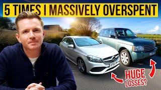 5 CARS I MASSIVELY OVERSPENT ON! | High Peak Autos Marathon