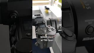 Nikon Z6 III spotted at The Open in Troon!  