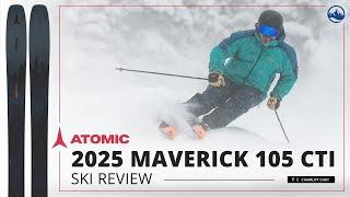 2025 Atomic Maverick 105 CTI Ski Review with SkiEssentials.com