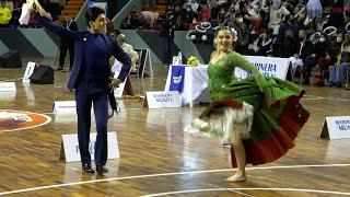 Astryd Vargas y Rodrigo Rimachi. Categoría Junior. Ciudad de Miraflores 2022