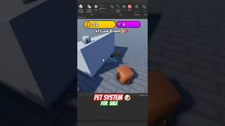 Egg Hatching System - Roblox Pets System (UNCOPYLCOKED) #roblox #robloxstudio #games