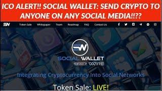 ICO ALERT! SOCIAL WALLET/AIRWIRE ICO - TRANSFER CRYPTO THROUGH SOCIAL MEDIA!!