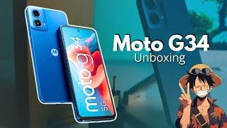 Moto G34 Unboxing e Primeiras Impressões