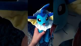 Got a new Vaporeon plush and Eevee plush for my Eeveelution plush collection