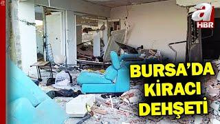 Bursa'da kiracı dehşeti! Ev sahibiyle tartışan kiracı, gazı açarak evi havaya uçurdu | A Haber