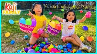 Emma vs Kate Easter eggs Hunt Challenge Outdoor 2021!!!