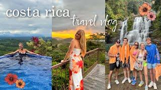 COSTA RICA VLOG! a week long family trip - waterfalls, riding horses, zip lining, beaches