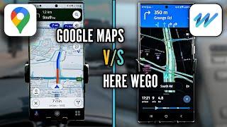 Google Maps vs HERE WeGo (2024) - The Best Navigation App