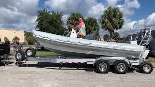 Custom Evolution Trailer for SEALEGS Amphibious Boat