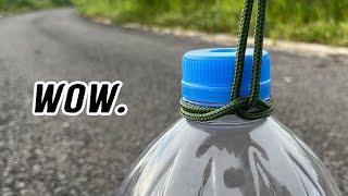 Bottle sling knot- "jug sling" :The EASIEST Way EVER!