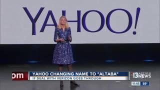 Yahoo changing its name to Altaba