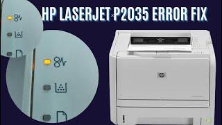 how to fix HP Printer Blinking Lights Issue! HP laserjet Printers - Blinking Lights