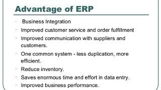 Advantages and disadvantages of Enterprise Resource Planning, Customer relationship management