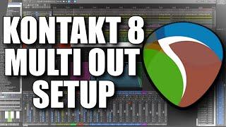 Kontakt 8 Multi Out in Reaper