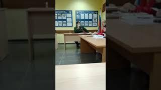 Встреча с военным прокурором Симоновым С.С, г. Ярославль.