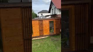 Хозблок для дачи  #бытовка #бытовки #сарай #хозблок #дача #беседкасвоимируками #минидом