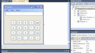 Developing The Windows Calculator using C# Part 1