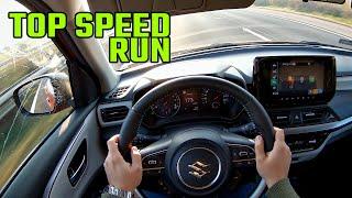 NEW Suzuki Swift 1.2 83 hp POV test drive - 0-100km/h & top speed