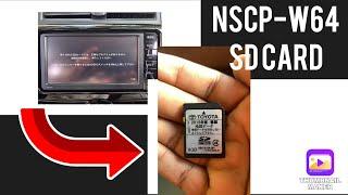 TOYOTA NSCP-w64 radio unlock ERC