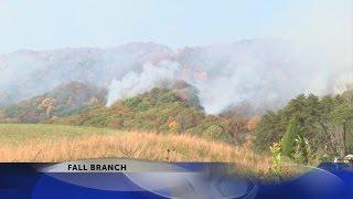 Hundreds of acres burned in Chimney Top Mountain fire