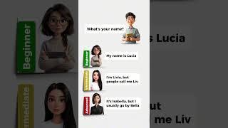 What’s Your Name  English for All Levels  Daily English #2