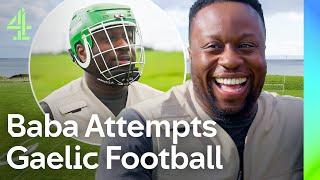 Babatunde Kicks Walls & Gaelic Footballs In Galway | Where To Next? | Channel 4