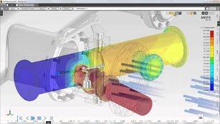 Discovery AIM Simulation of Butterfly Valve [Demo]