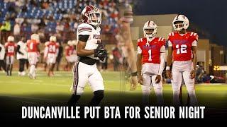 #1 DVILLE PUT BTA FOR SENIOR NIGHT | TXHSFB | Duncanville vs Mesquite