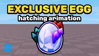 How to Make a Exclusive Egg Hatching Animation in Roblox Studio