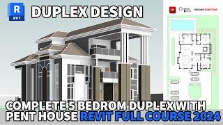 Autodesk Revit Architecture 2024/ Full Beginner's Tutorial Course (episode 1)