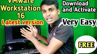 VMware Workstation 16 Download and Activate.
