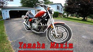 4-Cylinder Cruiser?! // Yamaha Maxim 700