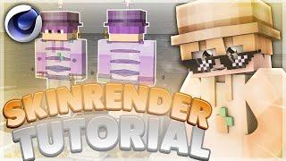 Minecraft Skin Render mit CINEMA 4D Tutorial! |[German/Deutsch]