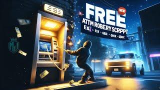  [FREE] ATM Robbery Script with ROPE System | QBCore, ESX & Qbox | MJ DEVELOPMENT