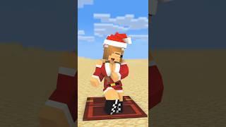 Help Herobrine Cook For Santa Claus Brewing Challenge (Bones - Imagine Dragon)#minecraftshorts #fypシ