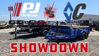 Dump Trailer Showdown! PJ VS Diamond C Dump Trailer Comparison!