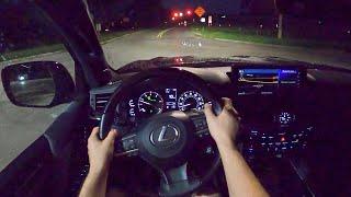 2021 Lexus LX 570 - POV Night Drive (Binaural Audio)