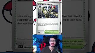 Team Rocket's Factory Is Optimal In The Team Rocket's Deck!#pokemon#destinedrivals