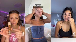 GRWM for hoco - TikTok compilation