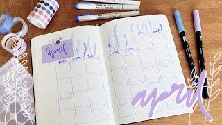 April 2022 Bullet Journal | plan with me! 