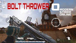 BOLT THROWER : ОБЗОР НА НОВОЕ СПЕЦ ОРУЖИЕ В Modern Strike Online