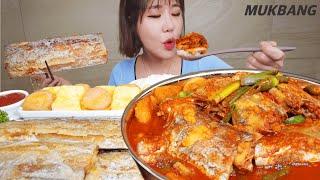 SUB) 오동통 대왕갈치구이 갈치조림 먹방 Grilled chubby Cutlassfish Spicy braised Hairtail REAL SOUND ASMR MUKBANG